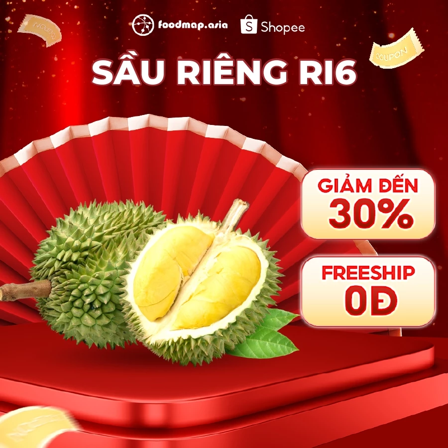rái Sầu Riêng (Trái Xanh Chưa Chín) - FoodMap Fruits